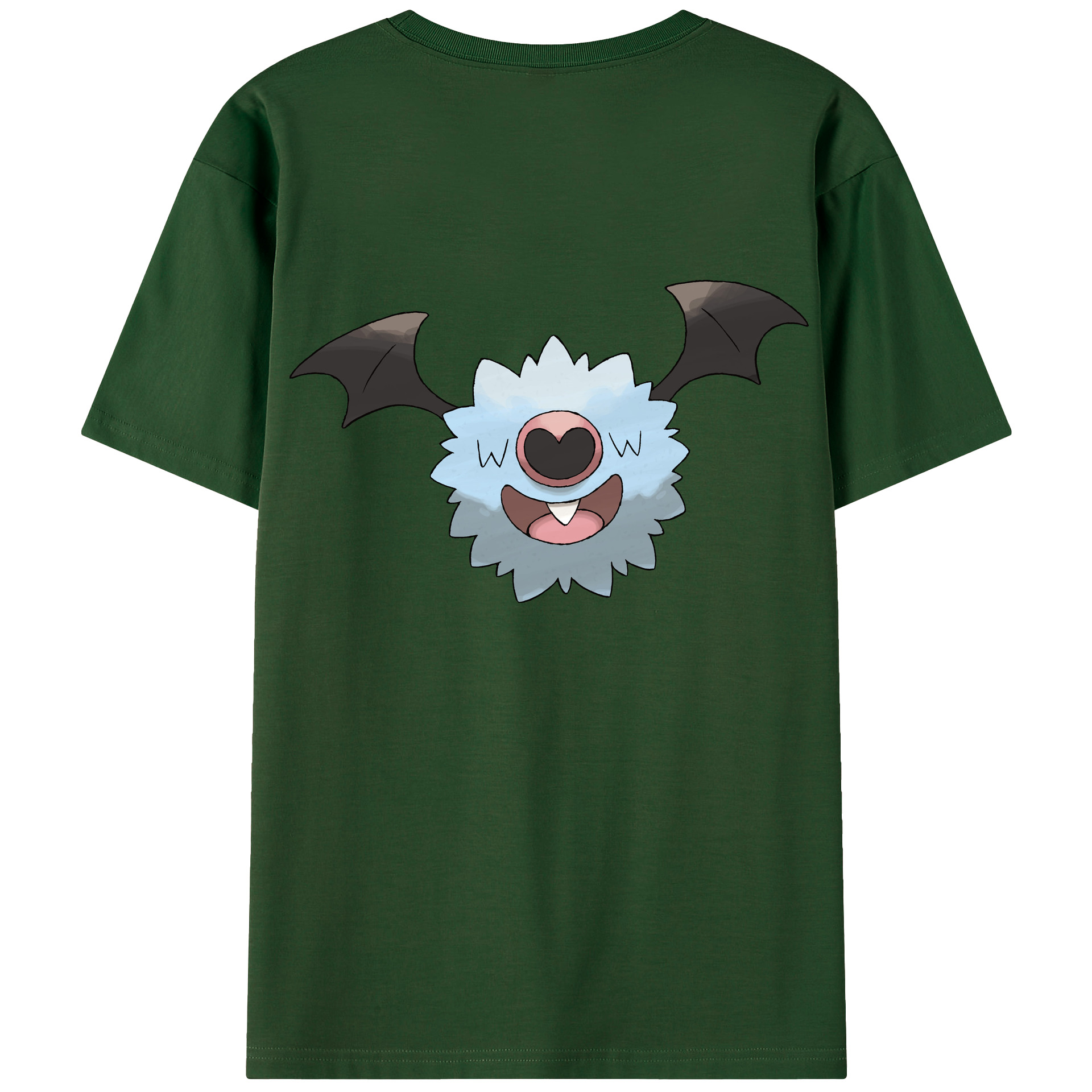 （画像用） ポケットモンスター Pokémon 綿100％半袖Tシャツ（背面プリント）